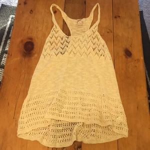 Knitted tank top
